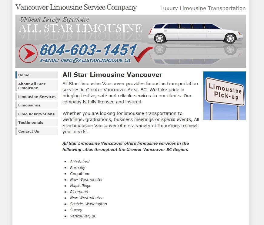 All Star Limousine